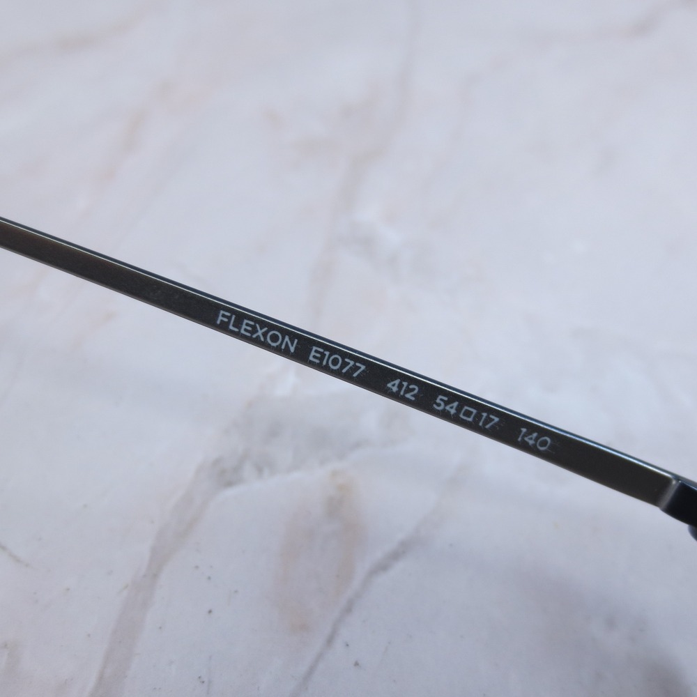 Flexon E1077 412 Navy Blue Rectangular Eyeglass F… - image 4